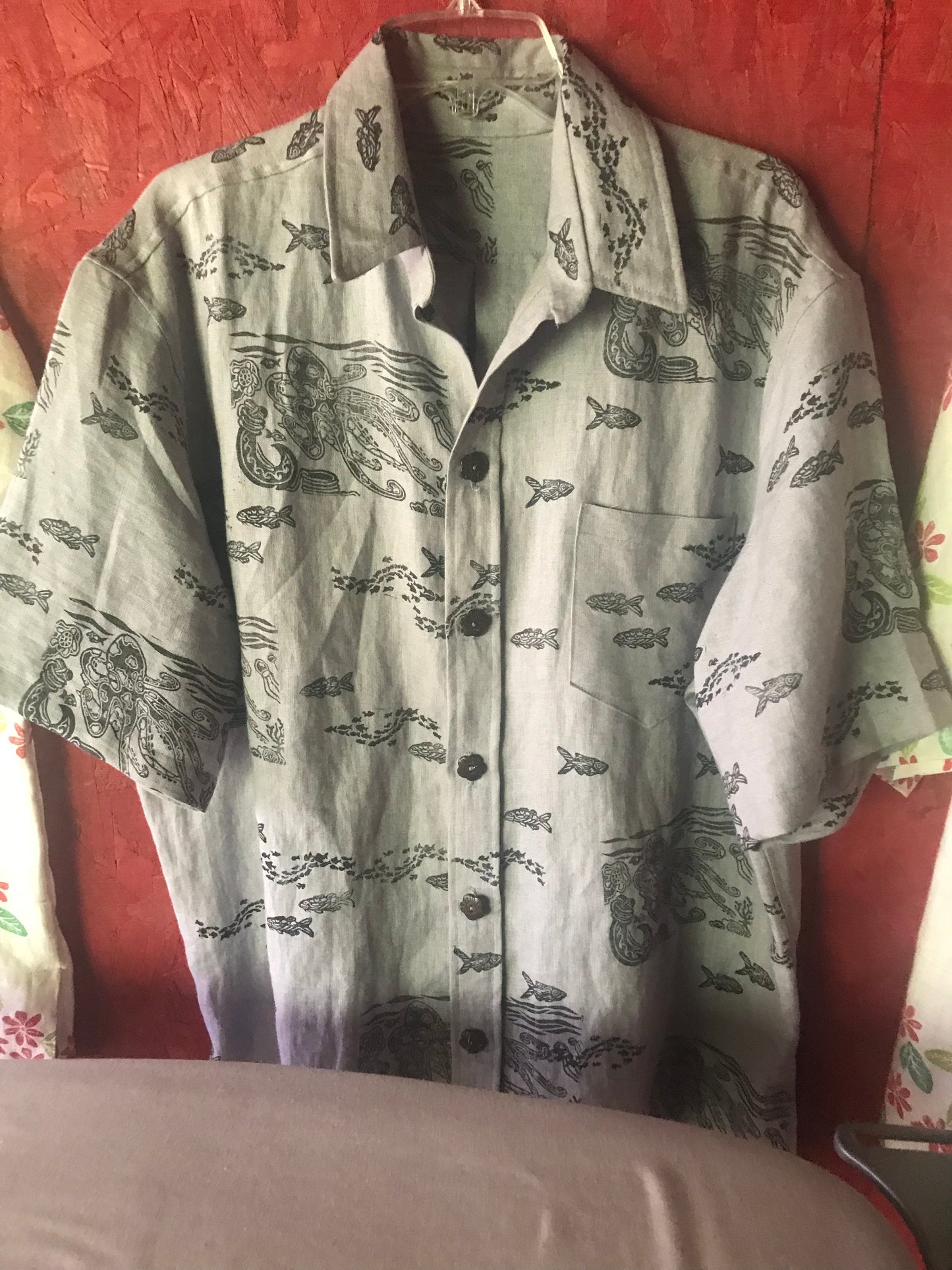 He’e (octopus)Aloha Shirt